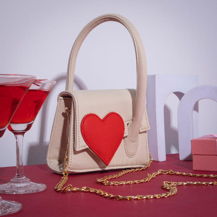 Off-White Heartbound Tote Mini - Suave Bags  