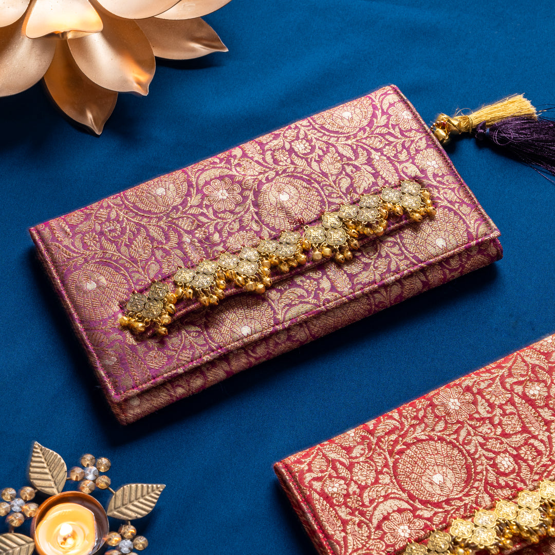 Purple Rani - Festive Fold Bag - Suave Bags  #