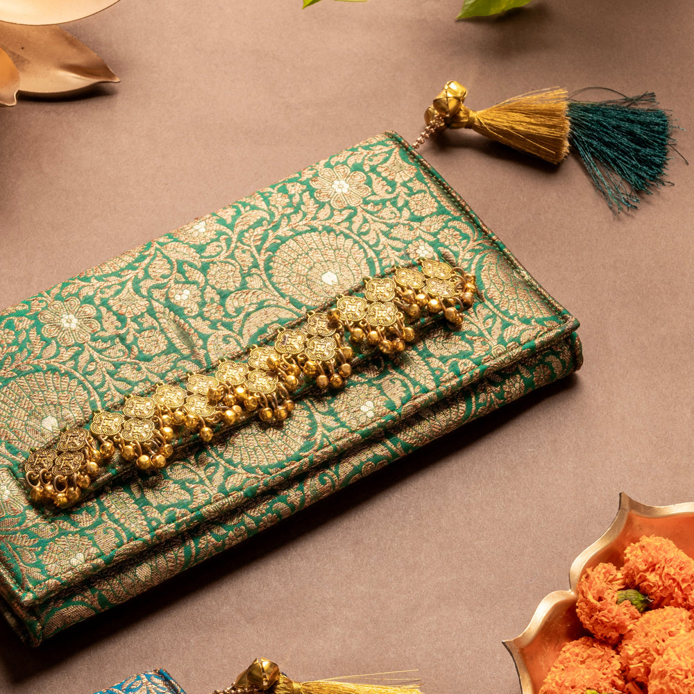 Green Rani - Festive Fold Bag - Suave Bags  #