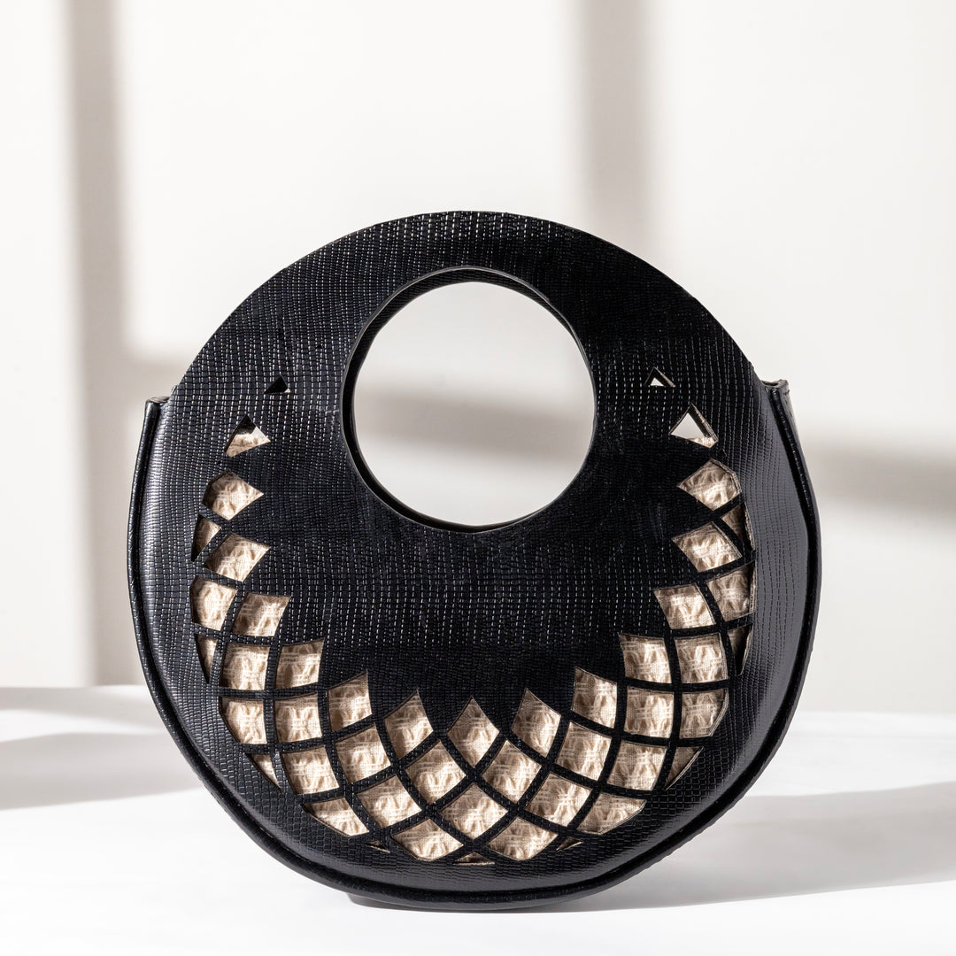 Black Aurora Circle Bag - Suave Bags  