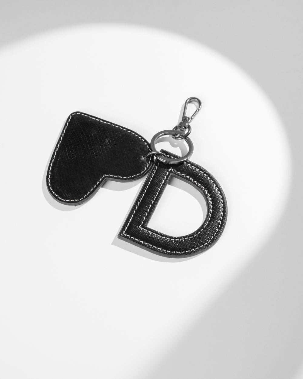 Black Customized Initial Charms - Suave Bags  #