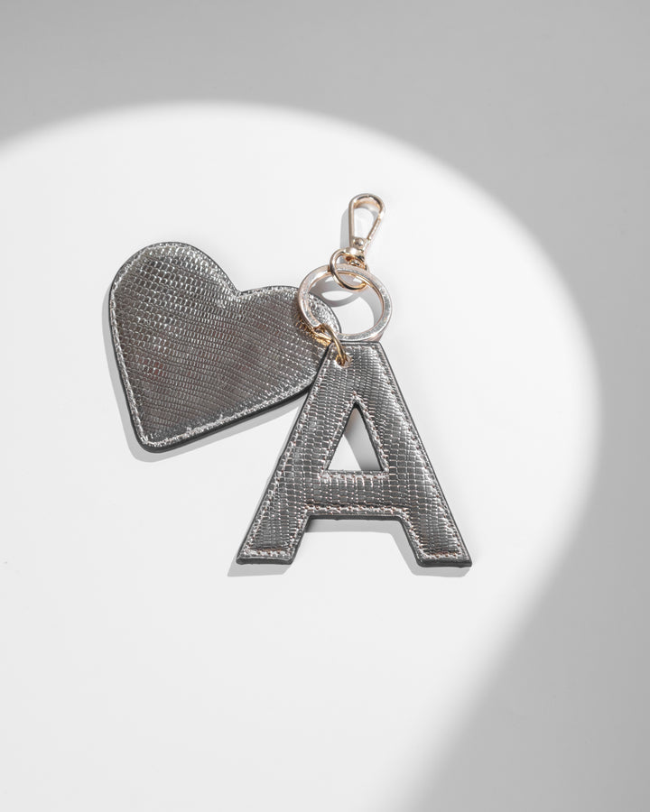 Silver Customized Initial Charms - Suave Bags  