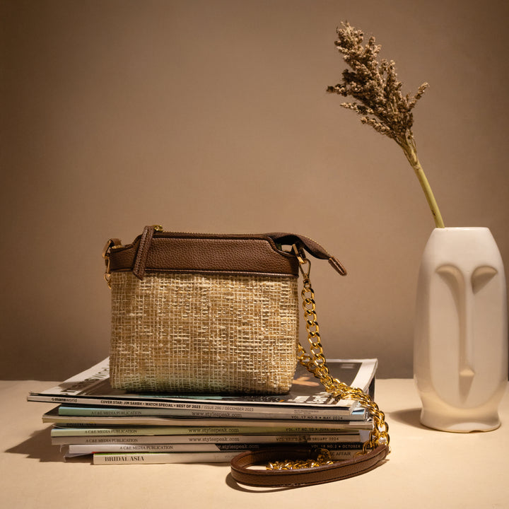 Brown Savannah Crossbody Mini - Suave Bags  