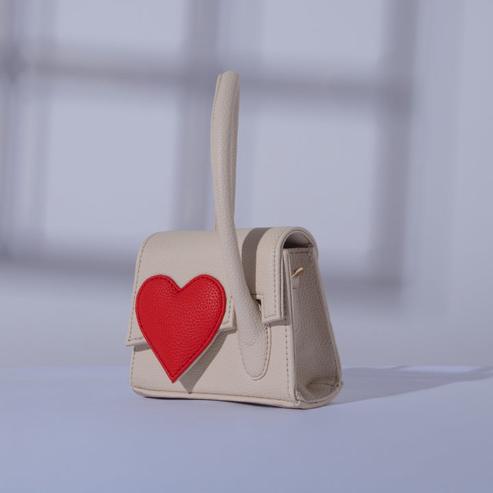 Off-White Heartbound Tote Mini - Suave Bags  