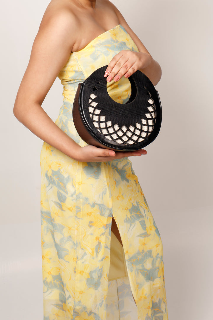 Black Aurora Circle Bag - Suave Bags  