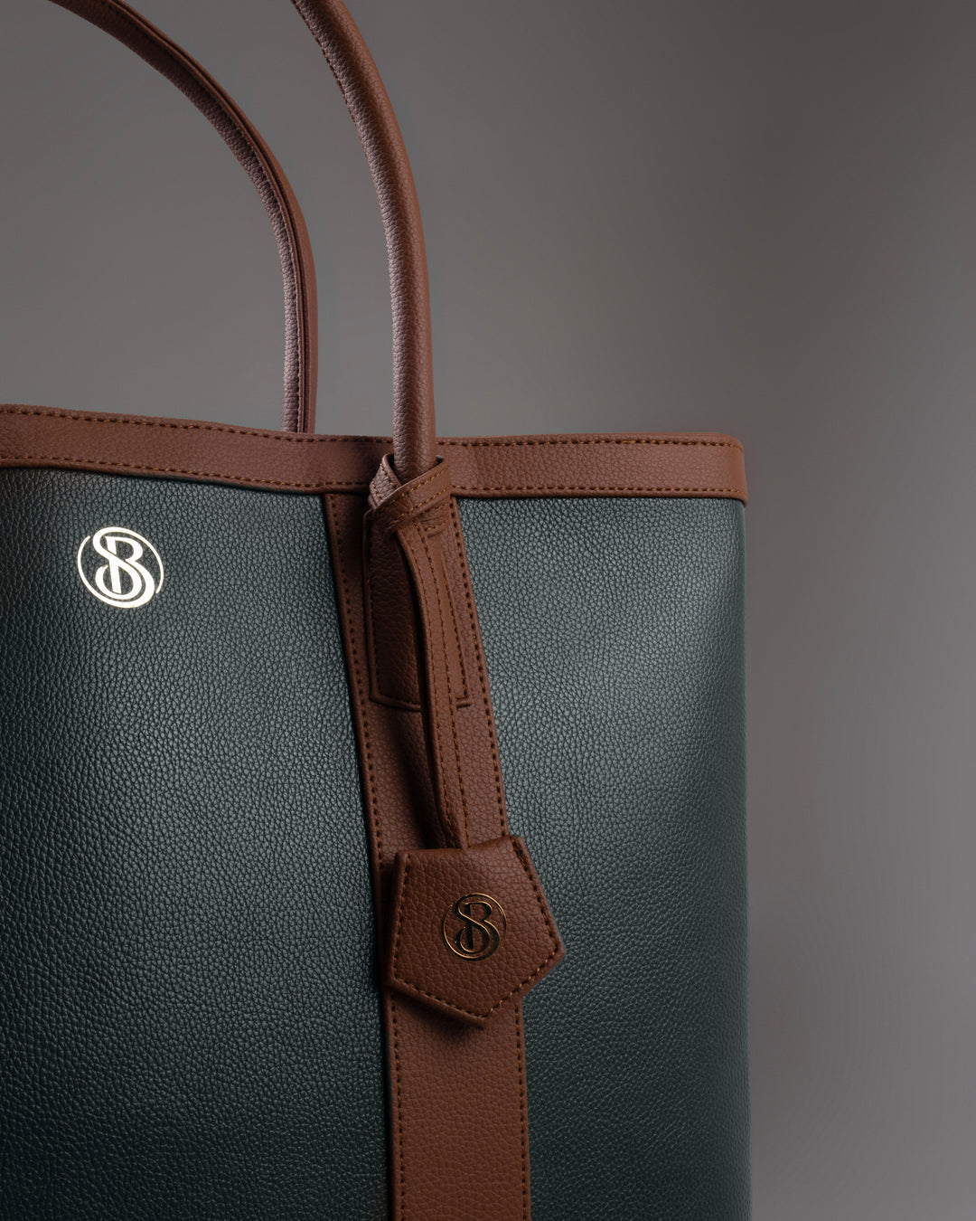 The Cambridge Classic Tote-Olive / tan Combo - Suave Bags  