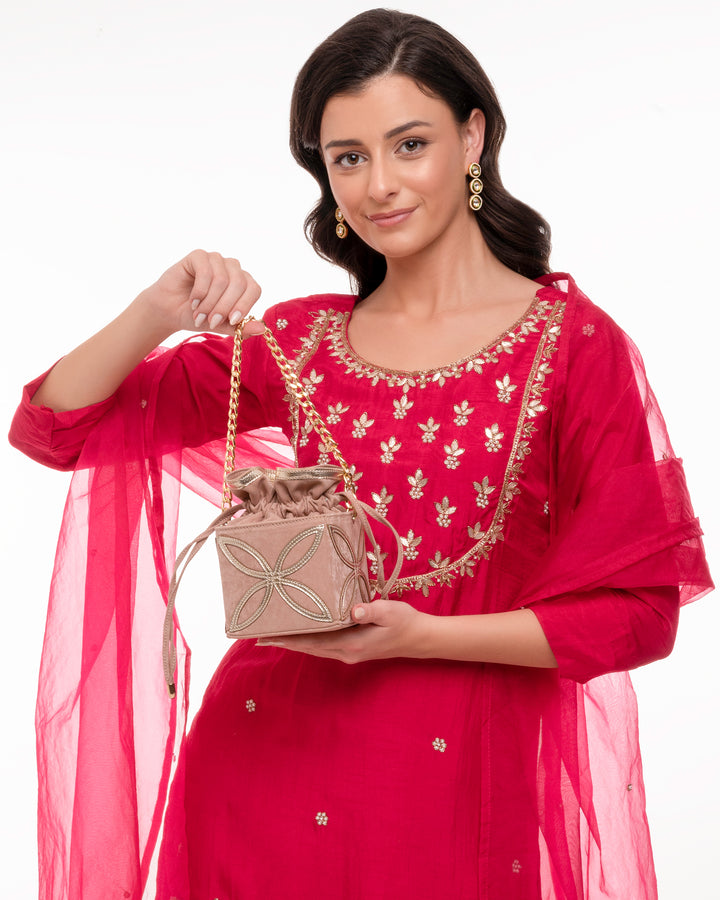 Kohinoor Potli Bag - Suave Bags  