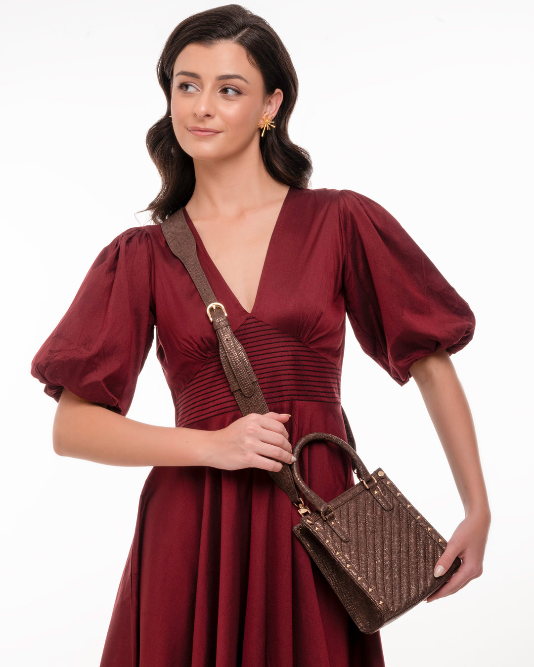 Copper Serpenti Sling - Suave Bags  #